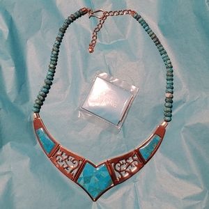 DTR Mine finds by Jay King copper and turquiose NWOT